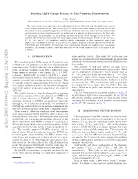 Probing Light Gauge Bosons in Tau Neutrino Experiments