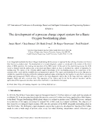 The Development of a Process Charge Expert System for a Basic Oxygen Steelmaking Plant