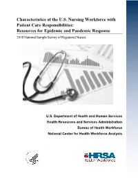 2020 NSSRN Pandemic Response Report