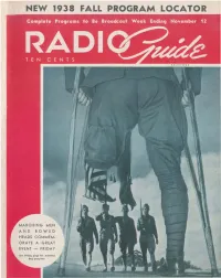 NEW 1938 FALL PROGRAM LOCATOR Truii/Ellt Ls of the Year