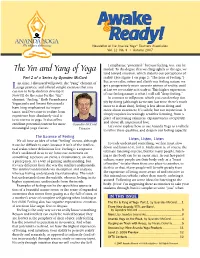 The Yin and Yang of Yoga Tend Toward Emotion, Which Distorts Our Perceptions of Part 2 of a Series by Gyandev Mccord Reality