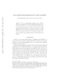 Arxiv:1805.00492V2 [Math.AC] 12 Apr 2019 a Nt Rjciedimension