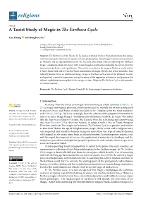 A Taoist Study of Magic in the Earthsea Cycle