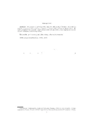 An Affine-Scaling Pivot Algorithm for Linear Programming