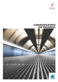 Communication on Progress Communication on Progress