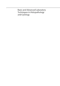 Basic and Advanced Laboratory Techniques in Histopathology and Cytology Pranab Dey