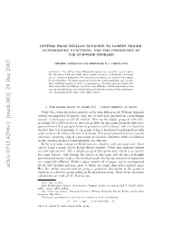 Letters from William Burnside to Robert Fricke: Automorphic Functions, and the Emergence of the Burnside Problem