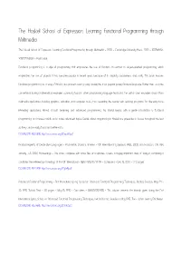 The Haskell School of Expression: Learning Functional Programming Through Multimedia