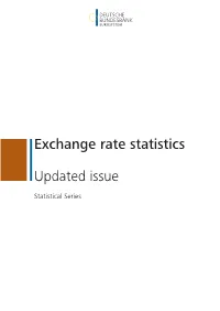 Exchange Rate Statistics