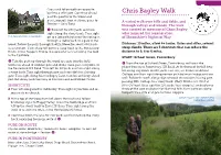 Chris Bagley Walk Past the Pool in to the Wood and Past Lingcroft Pool Via Three Gates to a Varied Walk Over Hills and Fields, and Plealey – Oaks Road