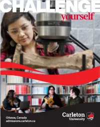 Yourself CARLETON UNIVERSITY 2022