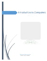 Introduction to Computers