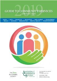 Guide to Community Services