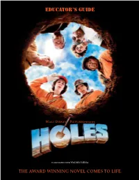 Holes Educator's Guide