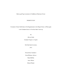 Submerged Experimentation in Middlebrow Modernist Fiction