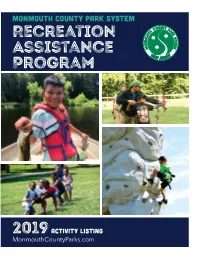 Recreation Assistance Program