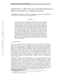 Timbretron:Awavenet(Cyclegan(Cqt(Audio))) Pipeline for Musical Timbre Transfer