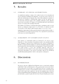 Distribution and Status of Native Carnivorous Land Snails in The