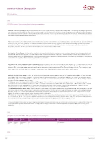 CDP Climate Change Response