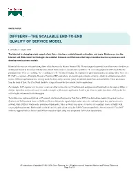 Diffserv -- the Scalable End-To-End Qos Model