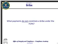 FBI FCPA Part 2