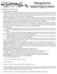 Frequently Asked Questions