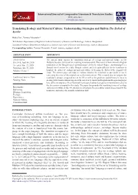 Translating Ecology and Material Culture: Understanding Strategies and Shift in the Ballad of Ayesha