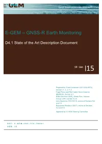 GNSS-R Earth Monitoring