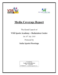Media Coverage Report