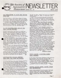 NEWSLETTER Historians ISSUE NO