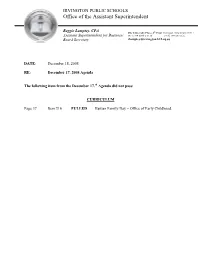 Office of the Assistant Superintendent