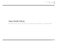 Twilio (NYSE:TWLO)