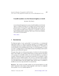 Unstable Modules Over the Steenrod Algebra Revisited 1 Introduction
