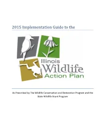 2015 Illinois Wildlife Action Plan Implementation Guide