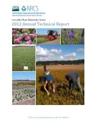 2012 Annual Technical Report
