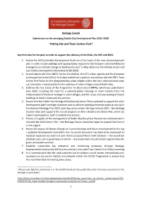 Submission on the Emerging Dublin City Development Plan 2022-20281