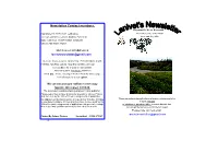 Newsletter Contact Numbers