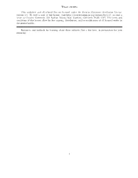 Timer Circuits This Worksheet and All Related Files Are Licensed Under The