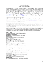 1 LEG REG REVIEW 2008, Thirty-Forth Issue