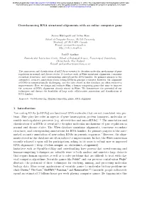 Crowdsourcing RNA Structural Alignments with an Online Computer Game