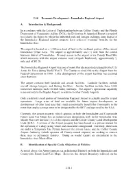 Immokalee Regional Airport A. Introduction & Background