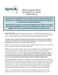 Legislative Wrap-Up 2021