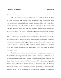 “Approaching Conrad Through Theory: 'The Secret Sharer'”