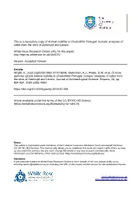 Isotopic Analyses of Cattle from the Sites of Zambujal and Leceia