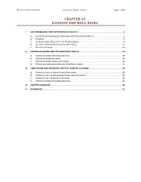Chapter 10 Illusion and Well-Being