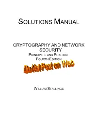 Solutions Manual