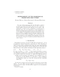 Metrisability of Two-Dimensional Projective Structures