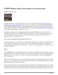 USMNT Rumors: Bruce Arena Takes Over As Head Coach