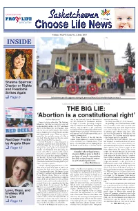 INSIDE the BIG LIE: 'Abortion Is a Constitutional Right'