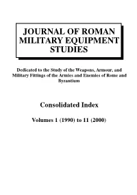 JRMES Consolidated Index 1 To